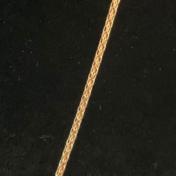 STUNNING 10K SOLID GOLD BISMARK NECKLACE BRAND NEW 22” 2mm- Item# 212 - Picture 4 of 7